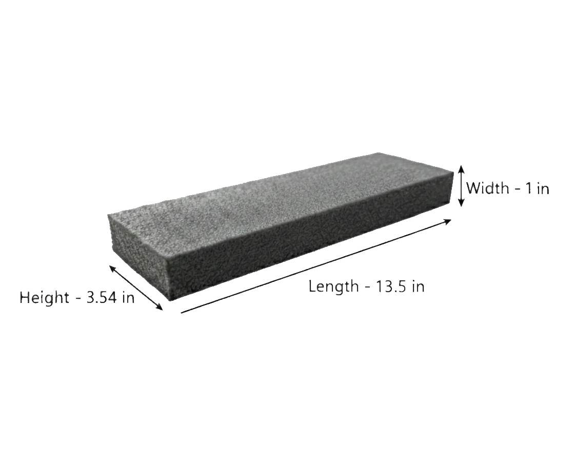 Foam Fishing Leaderboard – Floating Tackle Organizer (Charcoal Grey, 2 Sizes)