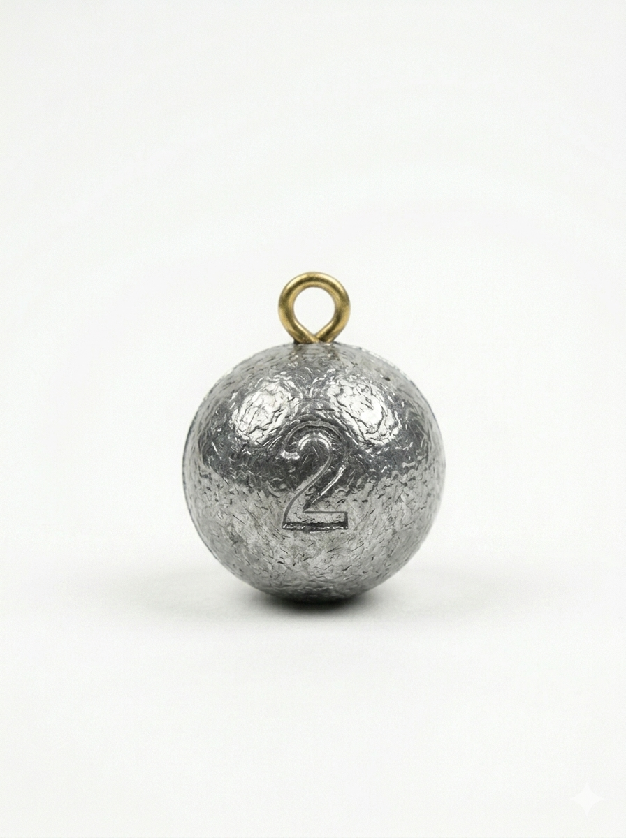 Round Ball Lead Sinker