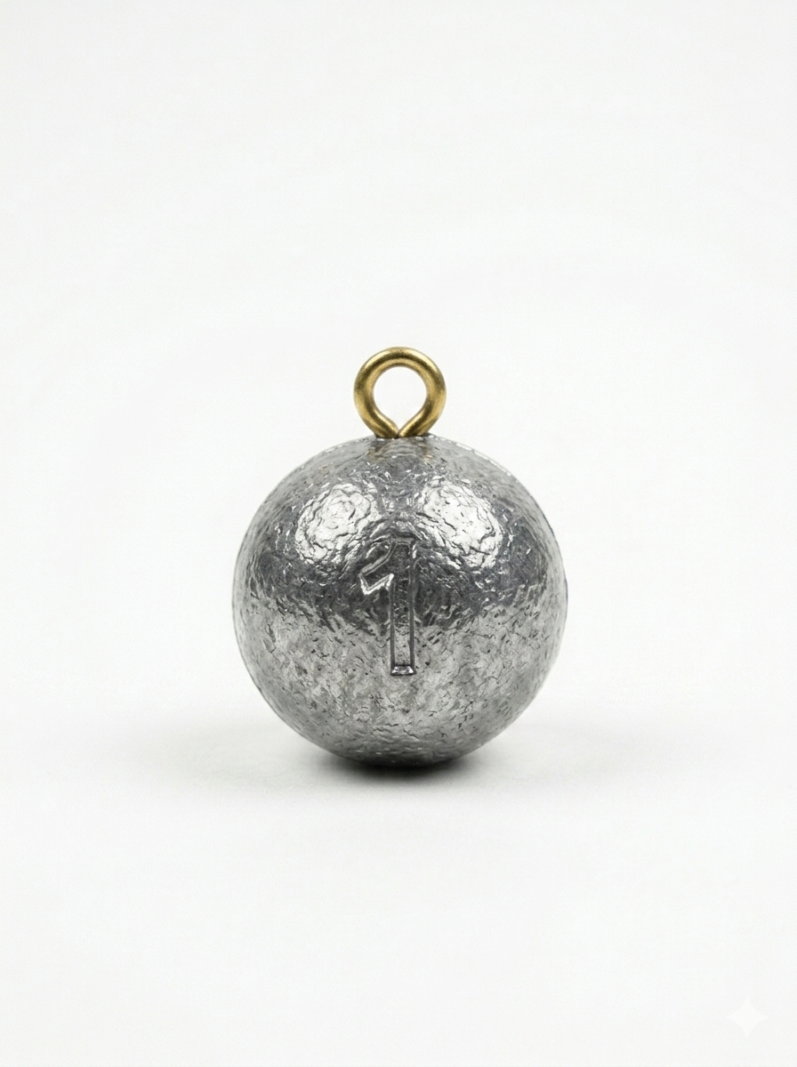 Round Ball Lead Sinker