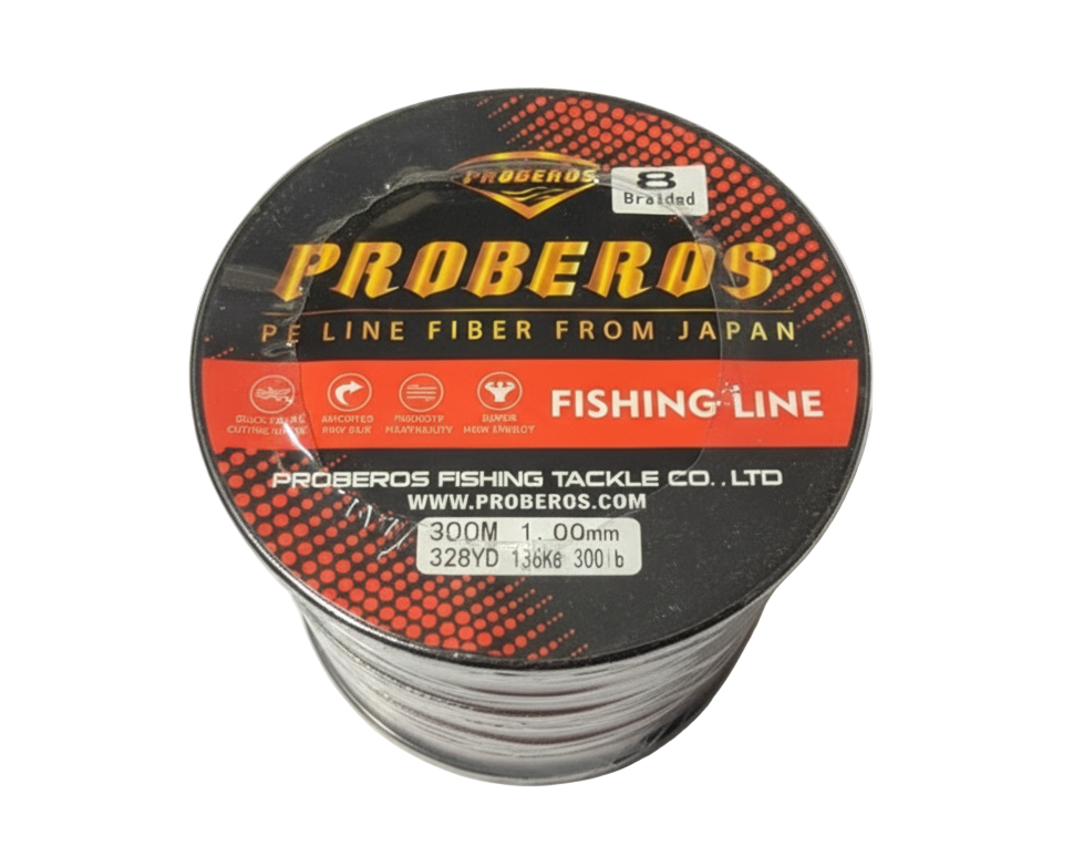 Downrigger Line, 8-Strand, Tangle-Free PE Braided Dyneema  (300m, 300lbs)