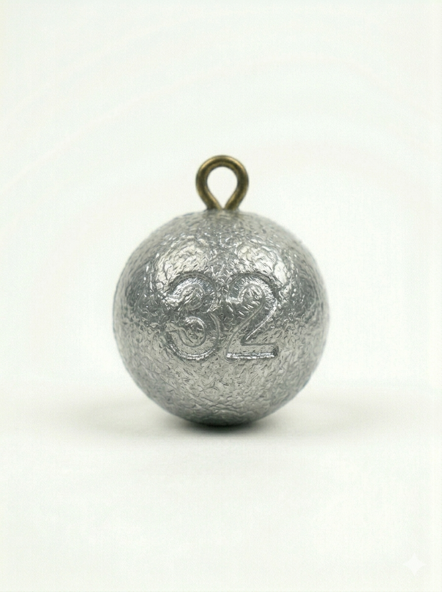 Round Ball Lead Sinker
