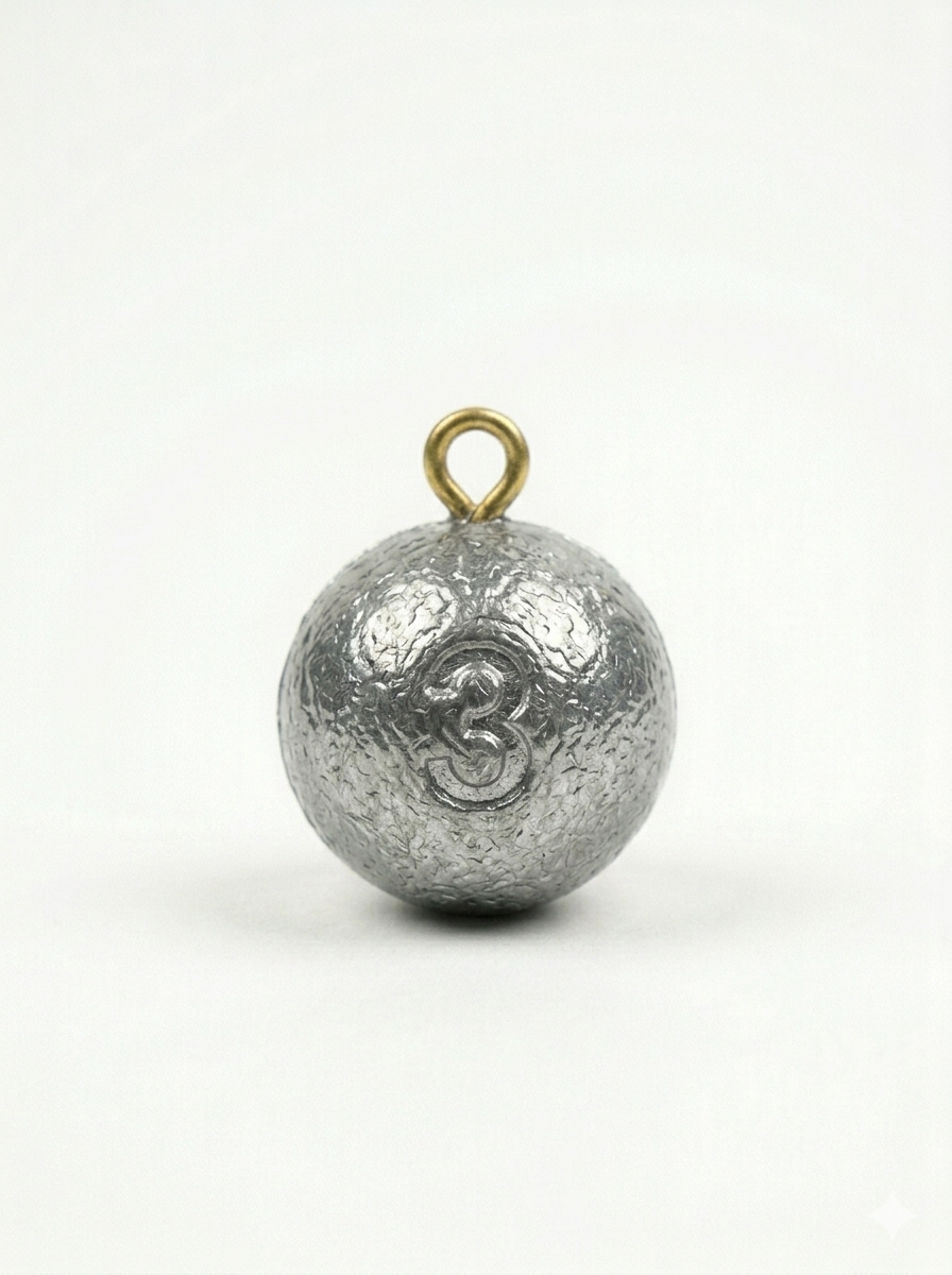 Round Ball Lead Sinker