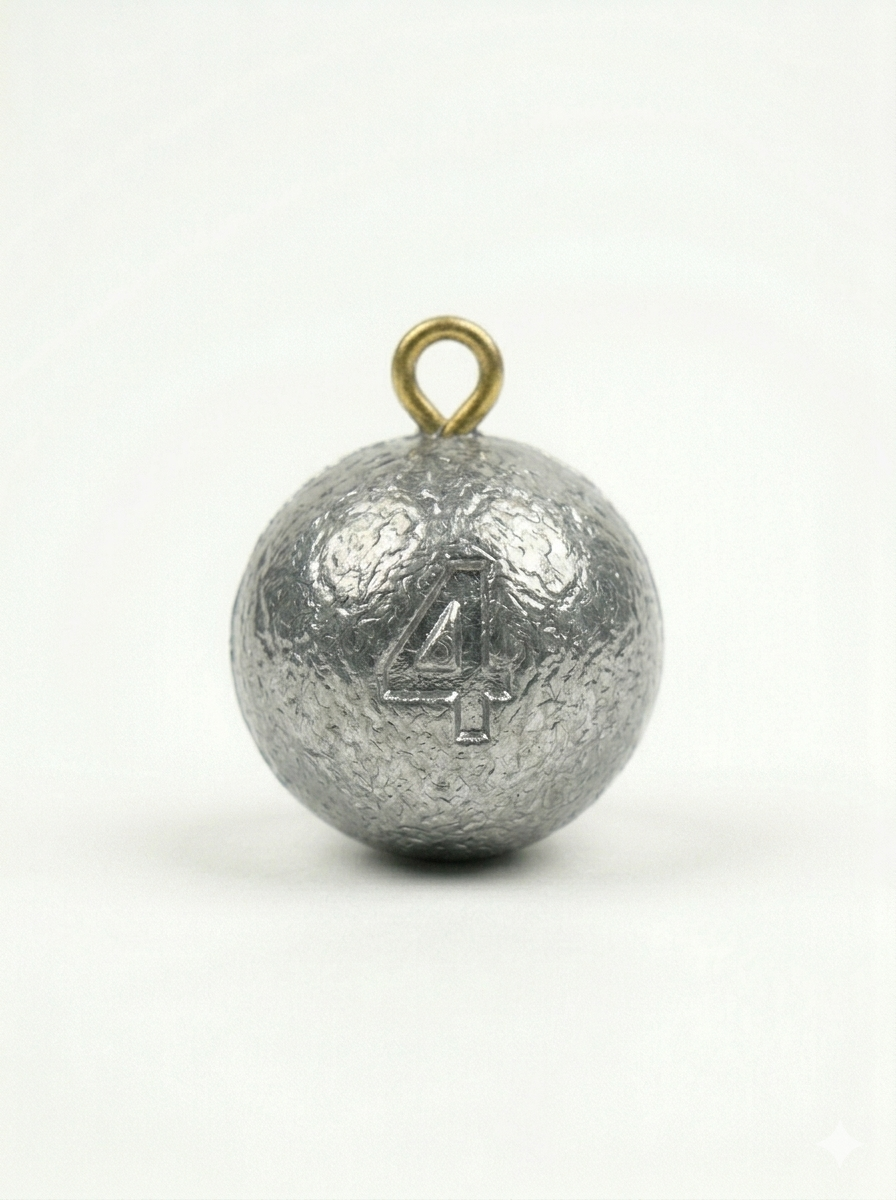 Round Ball Lead Sinker